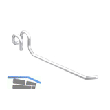 Ladenbausystem Single/Twin Tragb�gel 300 mm chrom