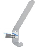 Huthaken Amenti Breite 25 mm, H�he 141 mm, Stahl silberfarbig