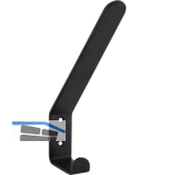Huthaken Amenti Breite 25 mm, H�he 141 mm, Stahl schwarz