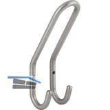 Huthaken Nora Breite 51 mm, H�he 192 mm, Edelstahl unbehandelt