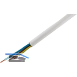 PVC-Mantelleitungen YM-J/AT-N05VV-U 3X1,5 RE GR Eca, 50 m grau