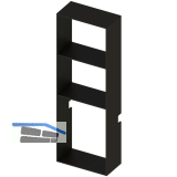 L&S Sign Modul vertikal H: 880 mm B: 300 mm schwarz