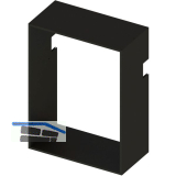 L&S Sign Modul horizontal H: 400 mm B: 450 mm schwarz