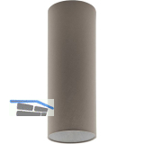 EGLO Schirm Pasteri Pro � 150 H 160 mm Textil taupe