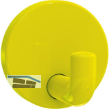 Mantelhaken HEWI 801.90.010 H�he 40 mm, Polyamid senfgelb gl�nzend