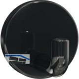 Mantelhaken HEWI 801.90.010 H�he 40 mm, Polyamid tiefschwarz gl�nzend