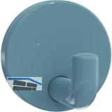 Mantelhaken HEWI 477.90.010 H�he 50 mm, Polyamid aquablau gl�nzend