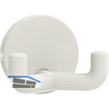 Mantelhaken HEWI 477.90.025 H�he 50 mm, Polyamid reinwei� gl�nzend