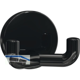 Mantelhaken HEWI 477.90.025 H�he 50 mm, Polyamid tiefschwarz gl�nzend