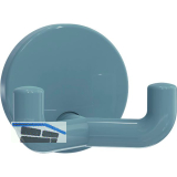 Mantelhaken HEWI 477.90.025 H�he 50 mm, Polyamid aquablau gl�nzend