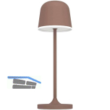 EGLO Tischleuchte Mannera Akku mokka