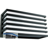 MCLED Wandleuchte Corona H 4000K schwarz