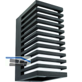 MCLED Wandleuchte Corona V 3000K schwarz