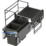 VS ENVI Water Plus Abfalltrennsystem KB 600 mm 2 x 10 L Lava