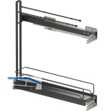 VS SUB Slim Unterschrankauszug Handtuchhalter KB 150 mm Lava