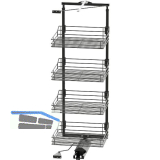 VS TAL Gate Hochschrankauszug Set Classic 1450 - 1700 mm KB 600 mm Lava