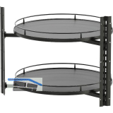 VS COR Wheel Pro Eckschrank-Drehboden Premea 4/4-Kreis KB 900 mm Lava