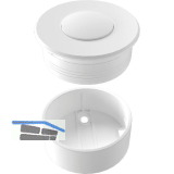 SIRO PushPower Druckschalter Mini 35 wei�