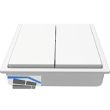 SIRO PushPower Einbauschalter 55 4-fach wei�