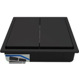 SIRO PushPower Einbauschalter 55 4-fach schwarz