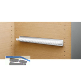 SERVETTO Krawattenhalter Modell D Aluminium/Kunststoff wei�