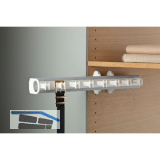 SERVETTO Self System G�rtelhalter Modell M Aluminium/Kunststoff wei�