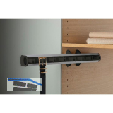 SERVETTO Self System G�rtelhalter Modell M Aluminium/Kunststoff schwarz