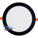 MCLED Einbauleuchte ToroR 21W 4000K � 225mm schwarz
