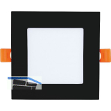 MCLED Einbauleuchte ToroS 9W 3000K 120x120mm schwarz