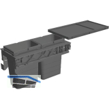 NINKA Abfalltrennsystem Set eins2sechs KB 300 mm dunkelgrau