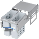 VS WASH Einbau-W�schesammler Space Pro KB 450 mm Wei�