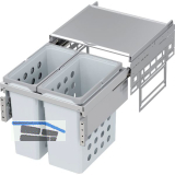 VS WASH Einbau-W�schesammler Space Pro KB 500 mm Wei�