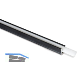 L&S Einbauleuchte Moove DualColor 3000 mm schwarz