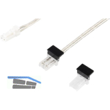 L&S Anschlussleitung Moove mit Endkappe schwarz