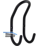 Huthaken Epione, Breite 57 mm, H�he 140 mm, Stahl schwarz matt