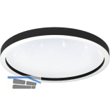 EGLO Deckenleuchte Montemoleros-Z �570 mm schwarz