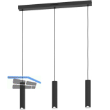EGLO H�ngeleuchte Balamorta-Z 3x3,7W schwarz