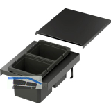 VS ENVI Flex XS-216 Abfalltrennsystem KB 400 mm 2 x 6 Liter Lava