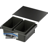 VS ENVI Flex XS-216 Abfalltrennsystem KB 600 mm 2 x 13 Liter Lava