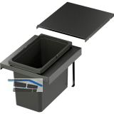 VS ENVI Flex Abfalltrennsystem KB 400 mm 1 x 22 Liter Lava