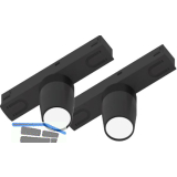 L&S Spot Lite Track schwarz, 2 Stk.
