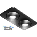 ITAL PEK Einbauleuchte Focus2 Square schwarz