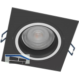 EGLO Einbauleuchte Carosso-Z eckig schwarz