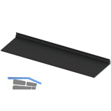 L&S Sign Ablage 884 mm schwarz