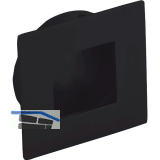 Muschelgriff Eros Breite 40 mm, Einlass � 35 mm, Edelstahl schwarz matt