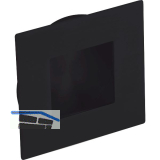 Muschelgriff Eros Breite 50 mm, Einlass � 40 mm, Edelstahl schwarz matt