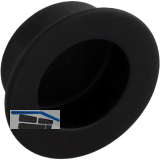 Muschelgriff Edana II � 30 mm, Einlass � 25 mm, Edelstahl schwarz matt