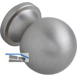 Knopf Isse � 20 mm, Tiefe 26 mm, Messing Edelstahl Effekt