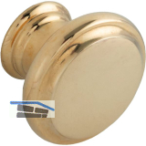 Knopf Pyra � 29 mm, Tiefe 21 mm, Messing poliert