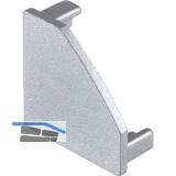 BILTON Endkappe BLine-S COR alufarbig